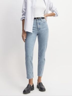 NWT Everlane The 90's Cheeky Jean Women's Size 25 Light Wash High Rise